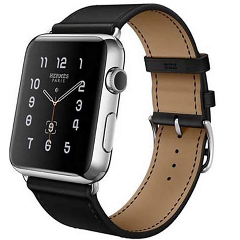 hermes noir apple watch|hermes silicone apple watch band.